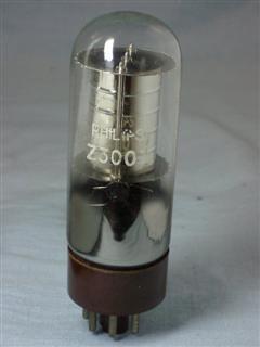 Válvulas Tiratrons com gases rarefeitos (thyratrons) - Válvula Z300T / PL1267 / 0A4G