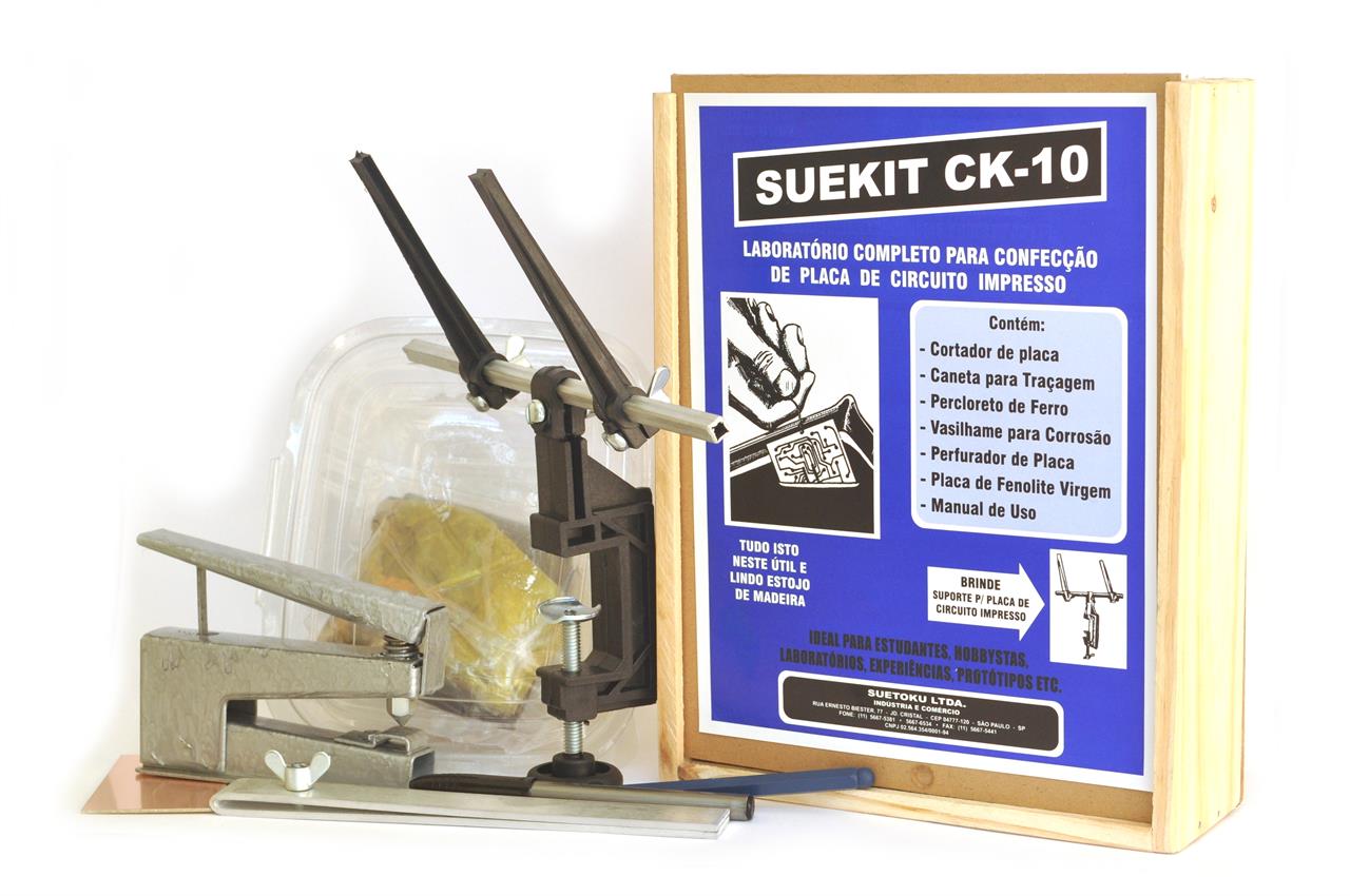 Acabamentos e Acessórios para Montagem - Suekit CK10 Laboratório para placa de circuito impresso