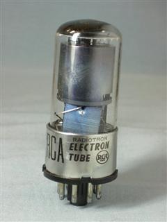 Válvulas eletrônicas pentodo amplificadoras com base octal de 8 pinos - Válvula 12SK7GT RCA