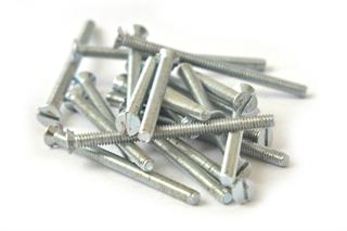 Parafuso fenda simples de cabeça chata 1/8x1 3/4 galvanizado